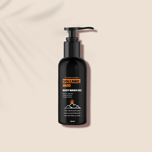Volcanic Mud Aktif Karbonlu Duş Jeli 100 ml - Volcanic
