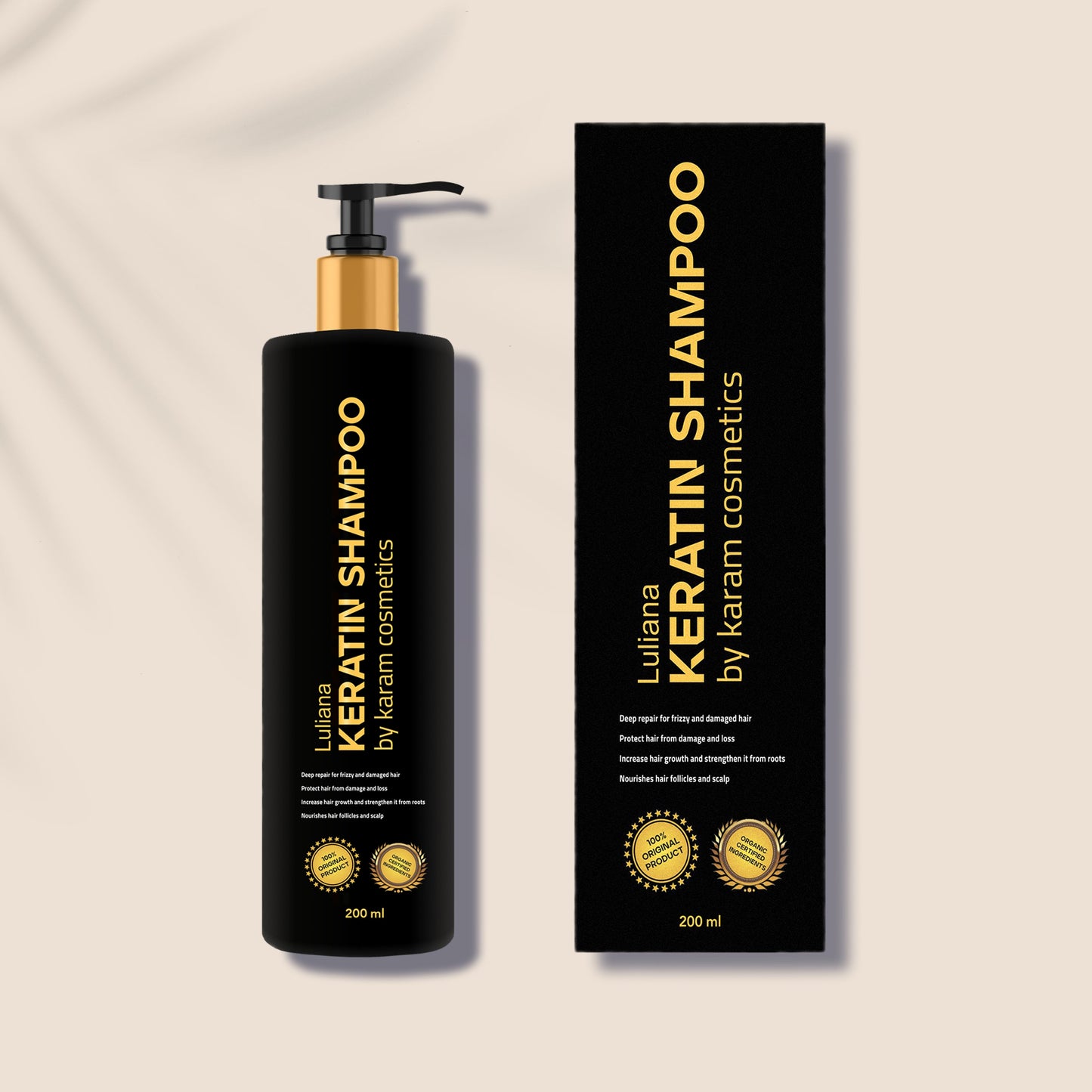 Keratin Şampuan 200 Ml - Luliana  