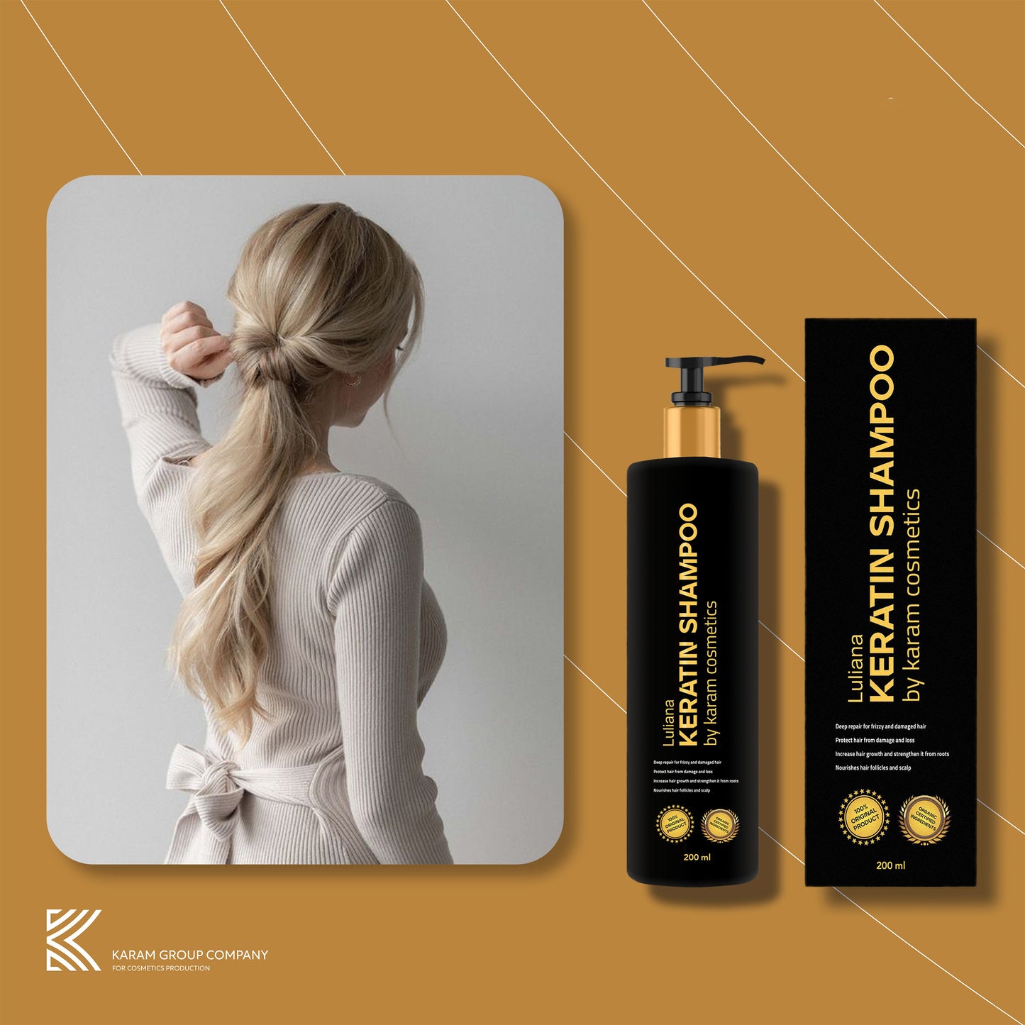 Keratin Şampuan 200 Ml - Luliana  