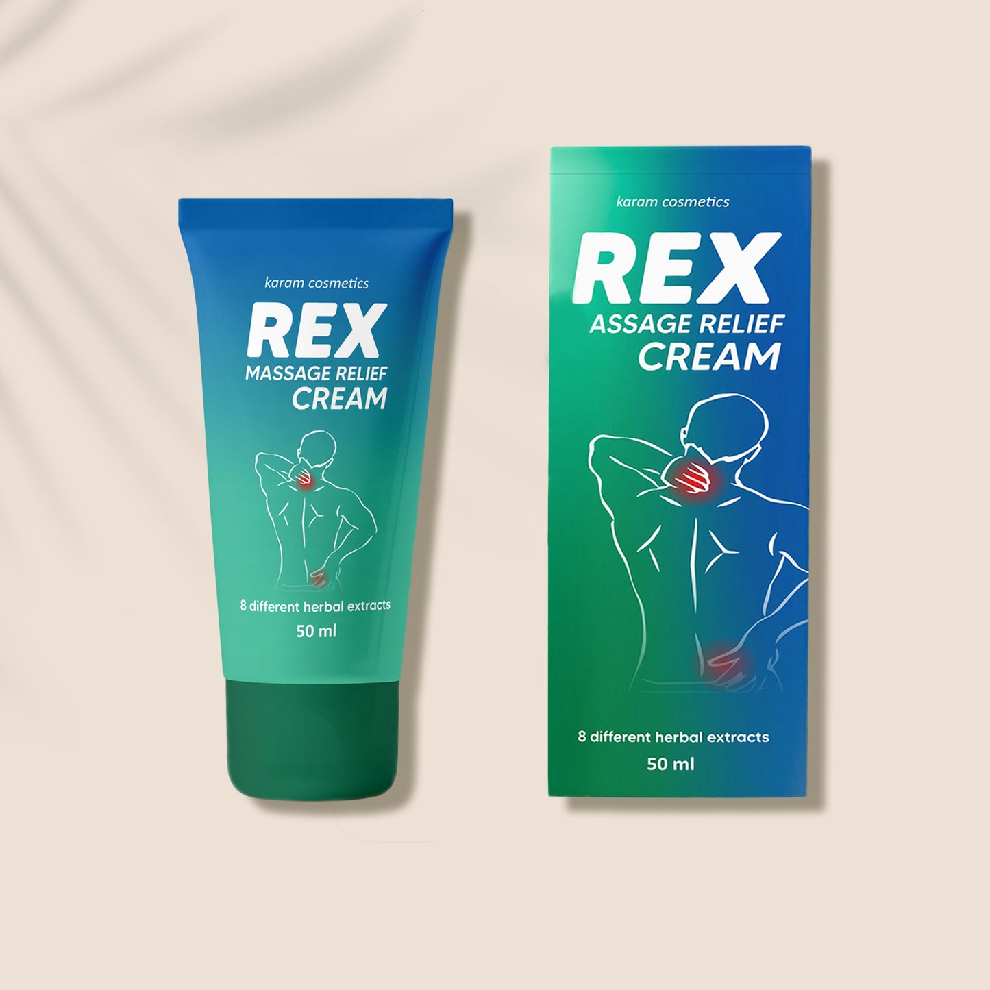 Massage relief cream - Rex 