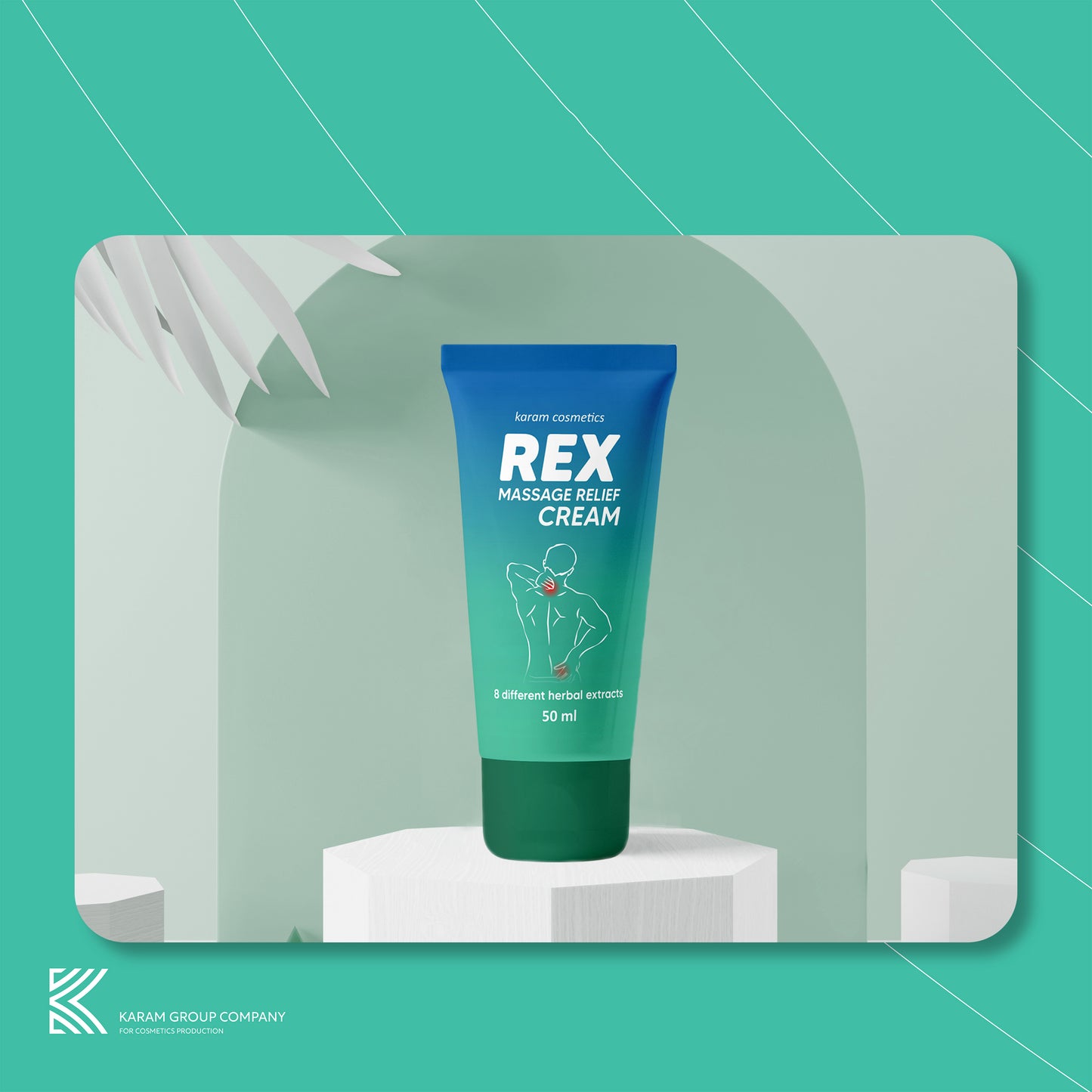 Massage relief cream - Rex 