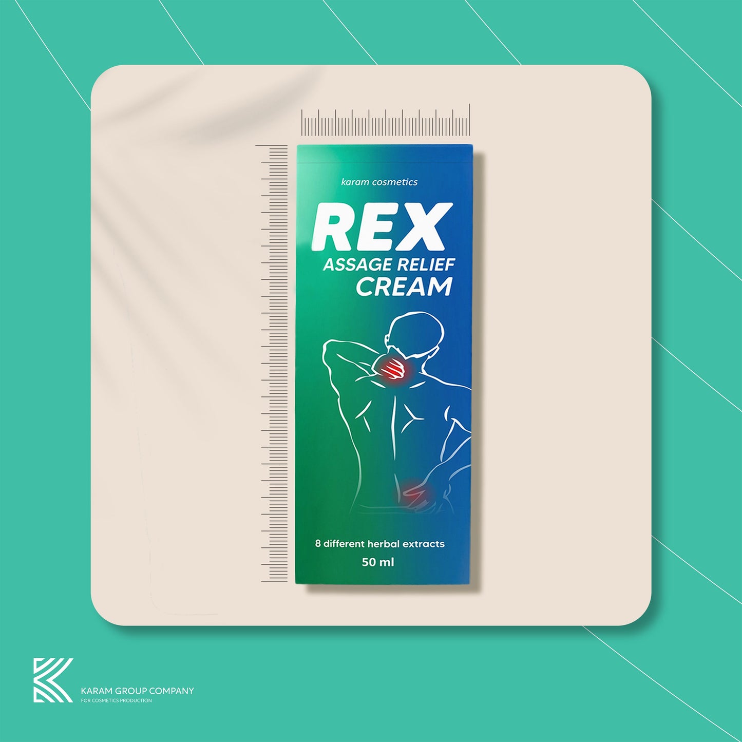 Massage relief cream - Rex 